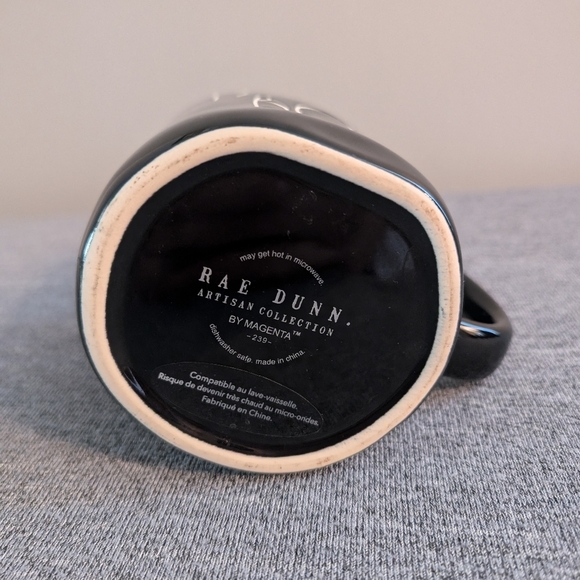 Rae Dunn Glossy Black "I'm Her Boo" Halloween Mug with White Lettering - Picture 3 of 3